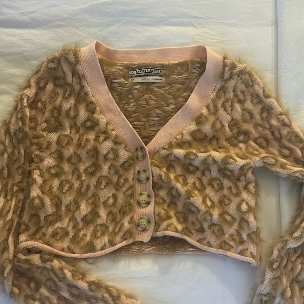 Kimchi Blue Leopard Sweater